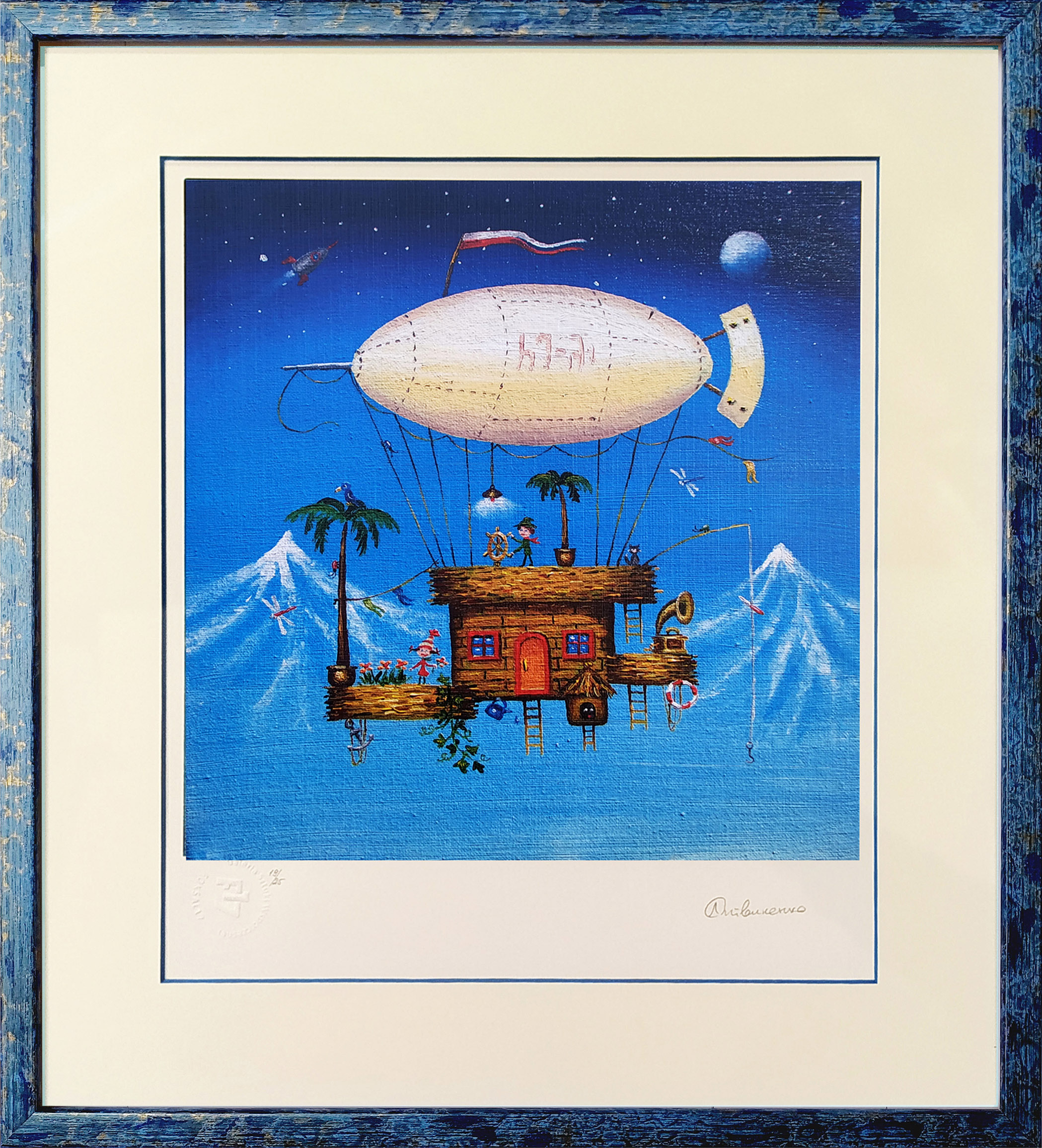 Prawie w kosmosie (ed.25/25/A3) &mdash; Oleg Litvinenko